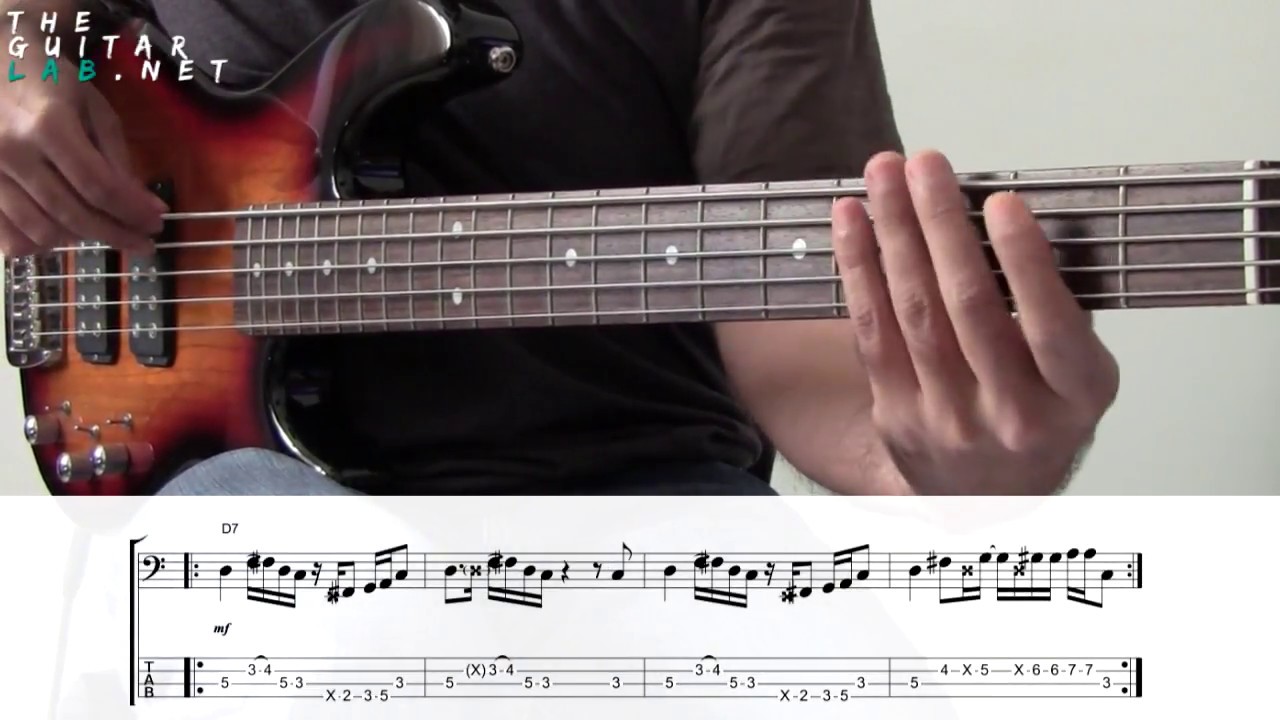 pinkly smooth bass tab